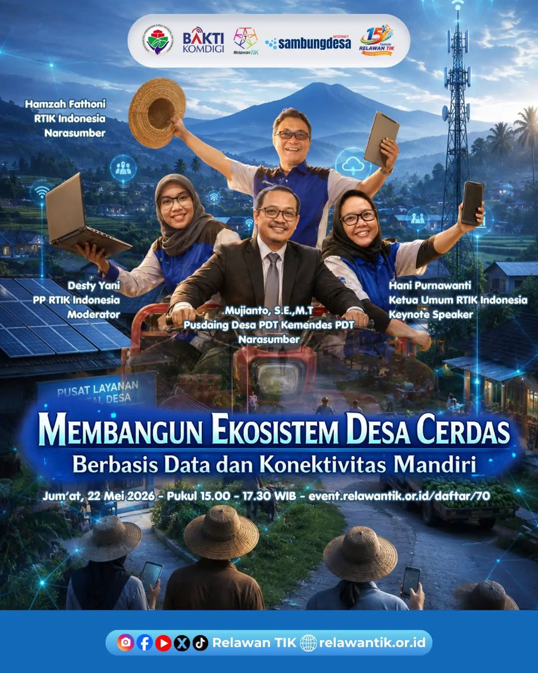Membangun Ekosistem Desa Cerdas Berbasis Data dan Konektivitas Mandiri